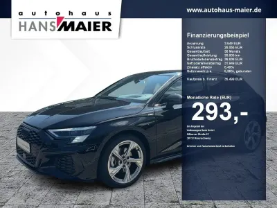 Gebraucht Audi A3 S-Line 150 PS (110 kW) 2024 Mythosschwarz metallic Limousine