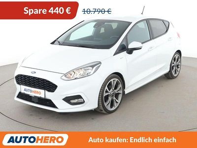 Gebraucht Ford Fiesta ST-Line 101 PS (74 kW) 2018 Weiß Kleinwagen