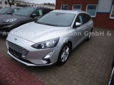 Gebraucht Ford Focus Cool & Connect 125 PS (91 kW) 2021 Polarsilber metallic Kombi