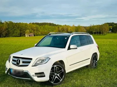 Usata Mercedes GLK220 170 CV (125 kW) 2014 Bianco SUV