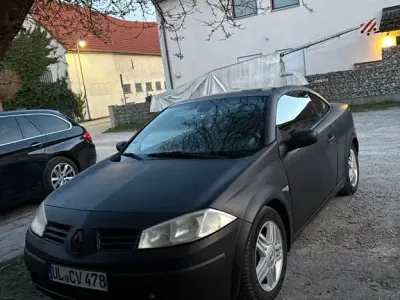 Usata Renault Mégane Cabriolet Dynamique 135 CV (99 kW) 2005 Rosso Cabrio