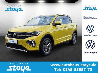 Usata VW T-Cross R-line 116 CV (85 kW) 2024 Giallo SUV
