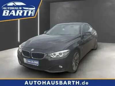 Gebraucht BMW 420 Comfort Edition 184 PS (135 kW) 2014 Black sapphire metallic Coupé