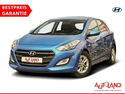 Gebraucht Hyundai i30 Classic 101 PS (74 kW) 2016 Blau Coupé