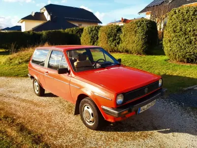 Second-hand VW Polo 50 CP (36 kW) 1983 Roșu Break