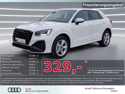 Gebraucht Audi Q2 S-Line 116 PS (85 kW) 2025 Arkonaweiß SUV