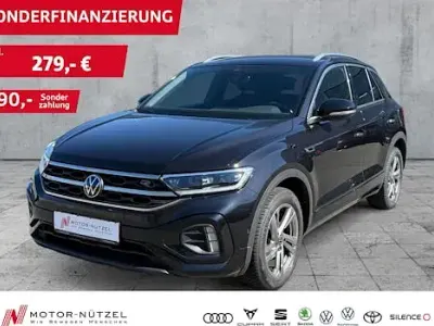 Gebraucht VW T-Roc R-line 110 PS (80 kW) 2023 Schwarz SUV