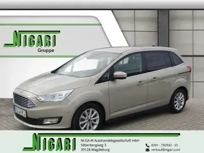 Gebraucht Ford C-MAX Titanium 120 PS (88 kW) 2015 Grau Van / Kleinbus