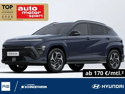 Neu Hyundai Kona N Line 139 PS (102 kW) 2026 Blau SUV