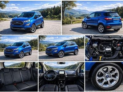Gebraucht Ford Ecosport Titanium X 125 PS (91 kW) 2019 Blau SUV