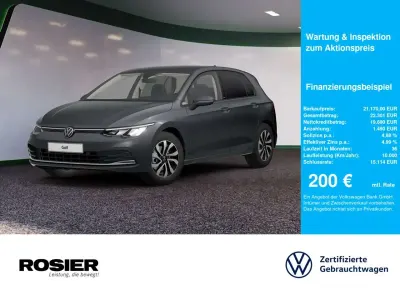 Begagnad VW Golf VII Active 150 HK (110 kW) 2021 Grå Halvkombi