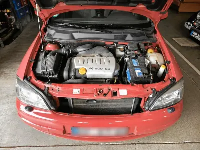 Gebraucht Opel Astra Comfort 116 PS (85 kW) 1999 Rot Kombi
