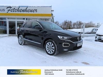 Schwarz Gebraucht 2021 VW T-Roc Sportline SUV | 22.990 € (Guter Preis)