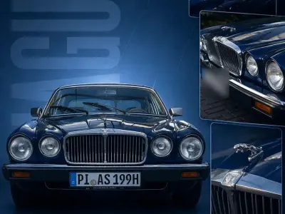 Gebraucht Jaguar XJ6 205 PS (150 kW) 1982 Blau Limousine