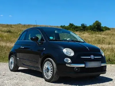 Gebraucht Fiat 500 Lounge 69 PS (50 kW) 2009 Schwarz Cabrio