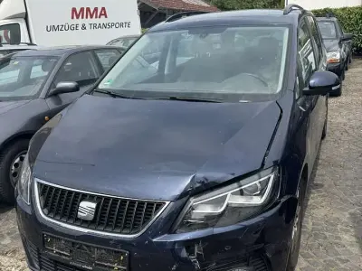 Gebraucht Seat Alhambra Style 140 PS (102 kW) 2011 "night" blau Van / Kleinbus