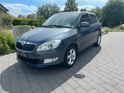 Gebraucht Skoda Fabia Family 105 PS (77 kW) 2012 Grau Kleinwagen