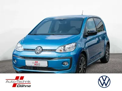 Gebraucht VW up! Active 65 PS (47 kW) 2022 Blau / costa azul (metallic) Kleinwagen
