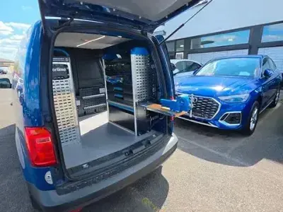 Gebraucht VW Caddy 110 PS (80 kW) 2019 Blau Van / Kleinbus