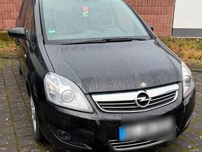 Gebraucht Opel Zafira 140 PS (102 kW) 2008 Schwarz Van / Kleinbus