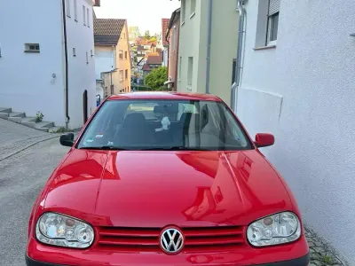 Gebraucht VW Golf III 101 PS (74 kW) 1999 Rot Kleinwagen