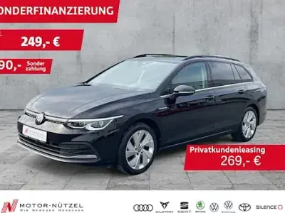 Second-hand VW Golf VIII Style 150 CP (110 kW) 2022 Negru Break