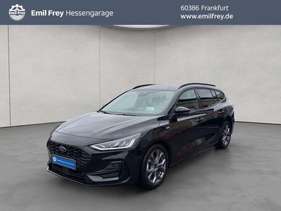 Gebraucht Ford Focus ST-Line X 125 PS (91 kW) 2023 Agate black metallic Kombi