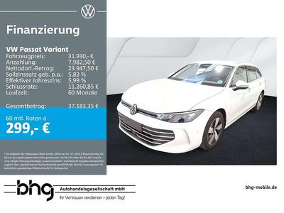 Usata VW Passat IQ Drive 150 CV (110 kW) 2025 Bianco Station wagon