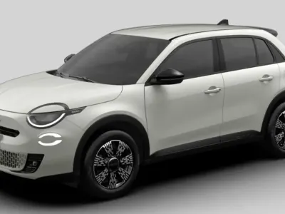 Neu Fiat 600 Icon 110 PS (80 kW) 2026 Gelato weiß SUV