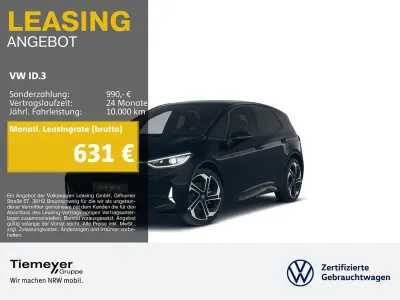 Gebraucht VW ID.3 GTX 210 kW (286 PS) 2025 Schwarz Kleinwagen