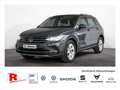 gebraucht VW Tiguan 2.0 TDI Elegance FAHRSCHULE PANO+MATRIX+APP+DAB+SHZ+FSE