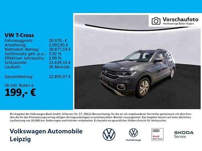 Gebraucht VW T-Cross Active 110 PS (80 kW) 2022 Grau SUV