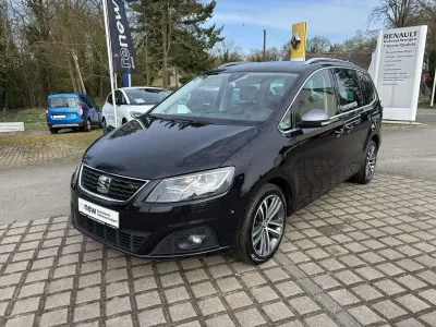 Gebraucht Seat Alhambra FR-Line 150 PS (110 kW) 2019 "deep" schwarz perleffekt, "de Van / Kleinbus
