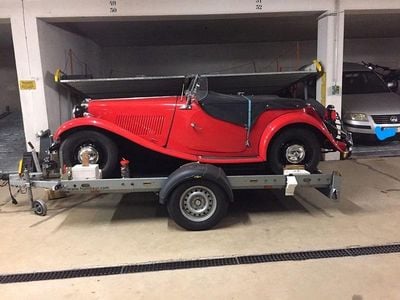Gebraucht MG TD 75 PS (55 kW) 1952 Rot Cabrio