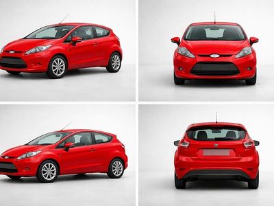 Gebraucht Ford Fiesta 82 PS (60 kW) 2009 Rot Kleinwagen