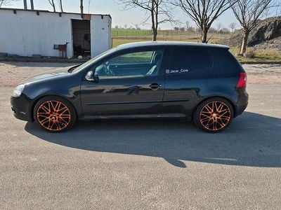 Gebraucht VW Golf V 2006 Schwarz Kleinwagen