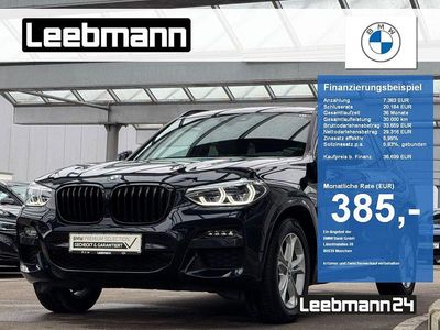 Schwarz Gebraucht 2021 BMW X3 M Sport SUV | 36.699 € (Etwas zu teuer)