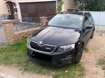 Gebraucht Skoda Octavia RS 184 PS (135 kW) 2014 Schwarz Kombi