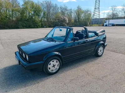 Gebraucht VW Golf Cabriolet Karmann 98 PS (72 kW) 1990 Blau Cabrio