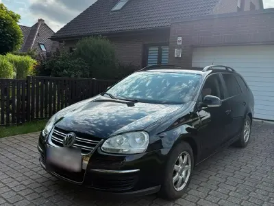 Gebraucht VW Golf V 2008 Schwarz Kombi