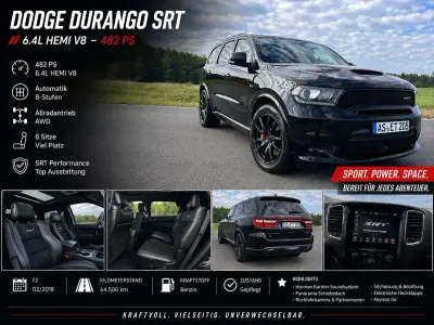 Occasion Dodge Durango 481 ch (353 kW) 2018 Noir SUV