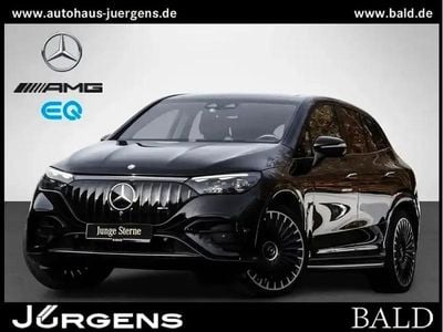 Schwarz metalliclack obsidians Gebraucht 2023 Mercedes EQE AMG 43 AMG SUV | 74.440 € (Fairer Preis)