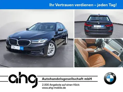 Brugt BMW 530 286 HK (210 kW) 2021 Sort Stationcar