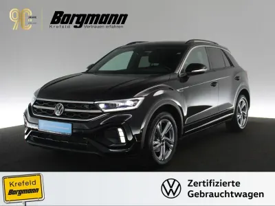Gebraucht VW T-Roc R-line 110 PS (80 kW) 2024 Schwarz / deep black SUV