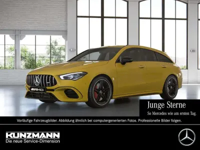 Gebraucht Mercedes CLA45 AMG AMG 421 PS (309 kW) 2022 Gelb Coupé