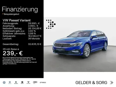 Brugt VW Passat R-line 200 HK (147 kW) 2023 Blå Stationcar