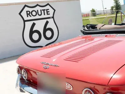 Gebraucht Chevrolet Corvair 101 PS (74 kW) 1963 Rot Cabrio