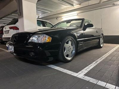 Gebraucht Mercedes SL500 AMG 306 PS (225 kW) 2002 Schwarz Cabrio