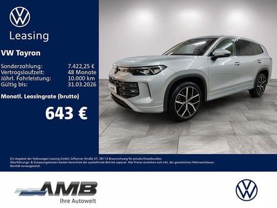 Neu VW Tayron Elegance 193 PS (141 kW) 2025 Silber SUV
