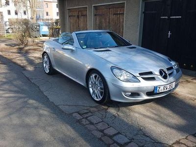 Gebraucht Mercedes SLK350 272 PS (200 kW) 2007 Silber Cabrio